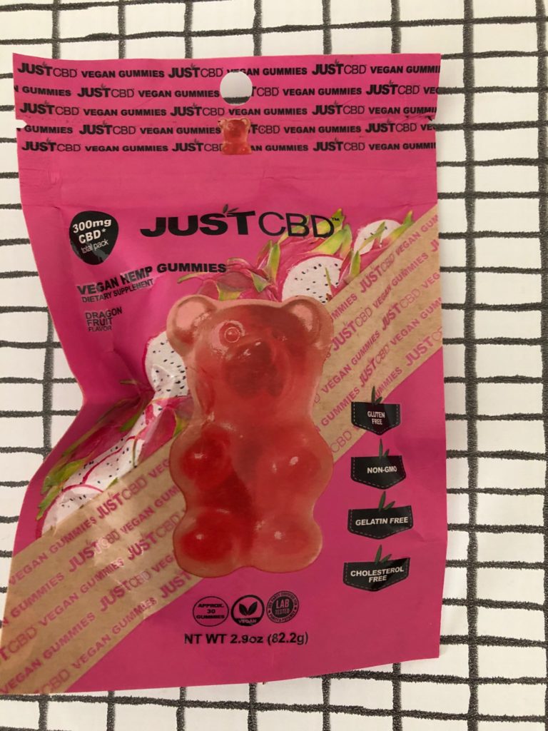 CBD Dragon Fruit Vegan Gummies – 300 mg