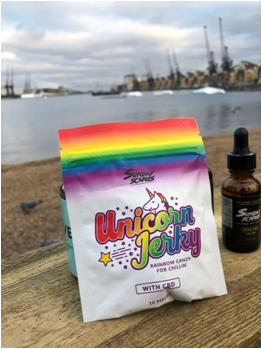 Sunday Scaries CBD Candy – Unicorn Jerky